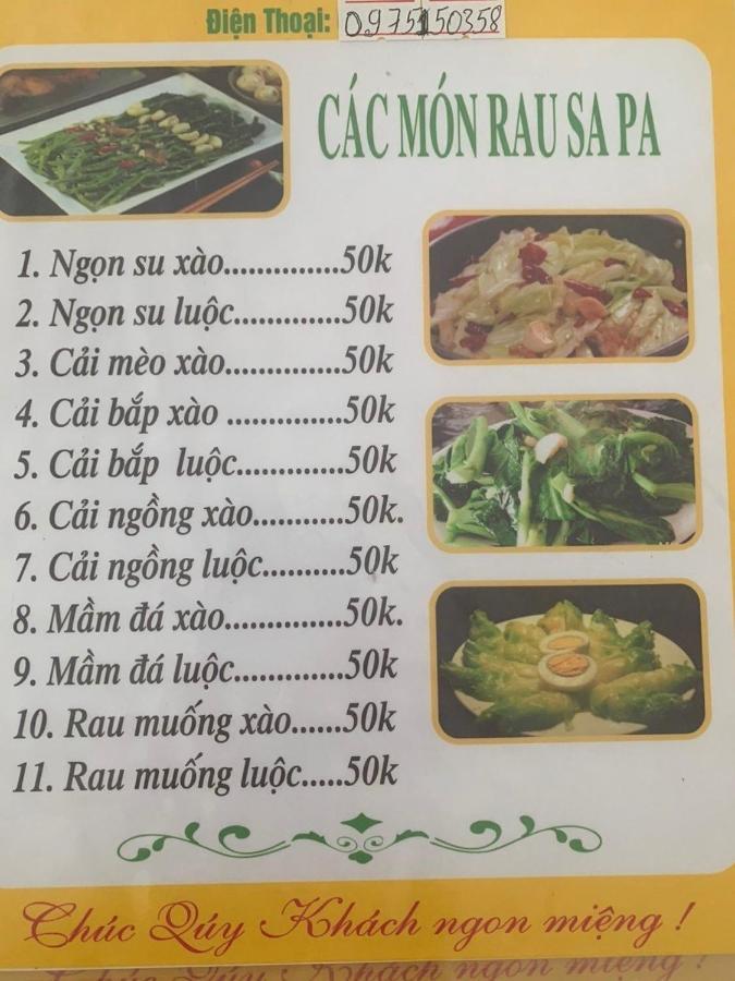 Ha Lu Homestay Lao Cai Eksteriør billede